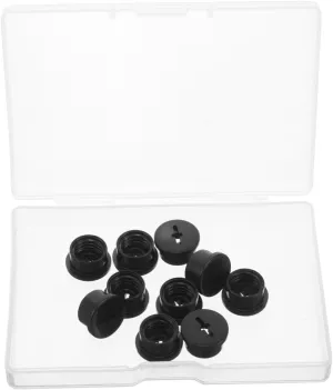 10pcs Football Helmet Valve Caps Bladder Valve Retainers for Comfortable Wear Essential Helmet Accessories for Enhanced Performance