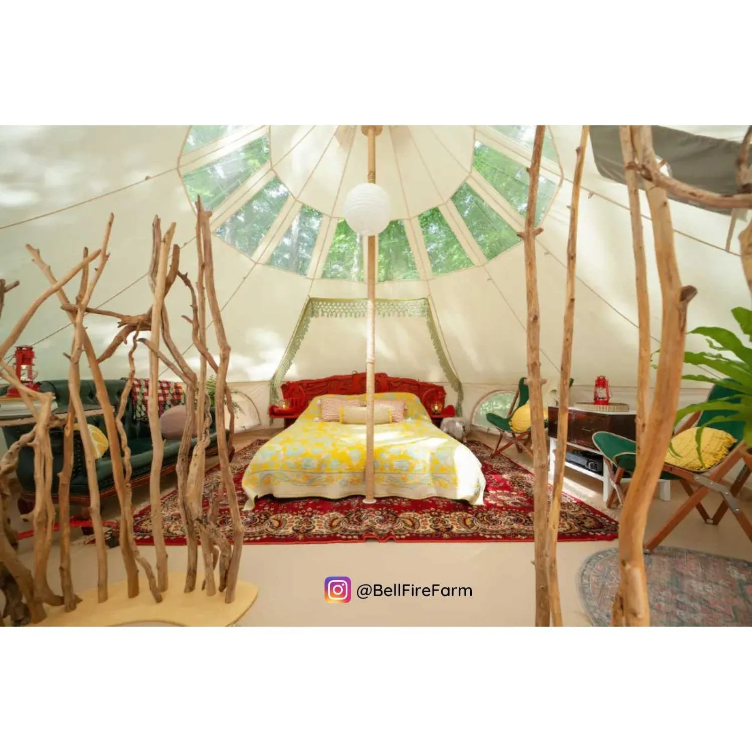16' (5M) Stella™ Stargazer Bell Tent