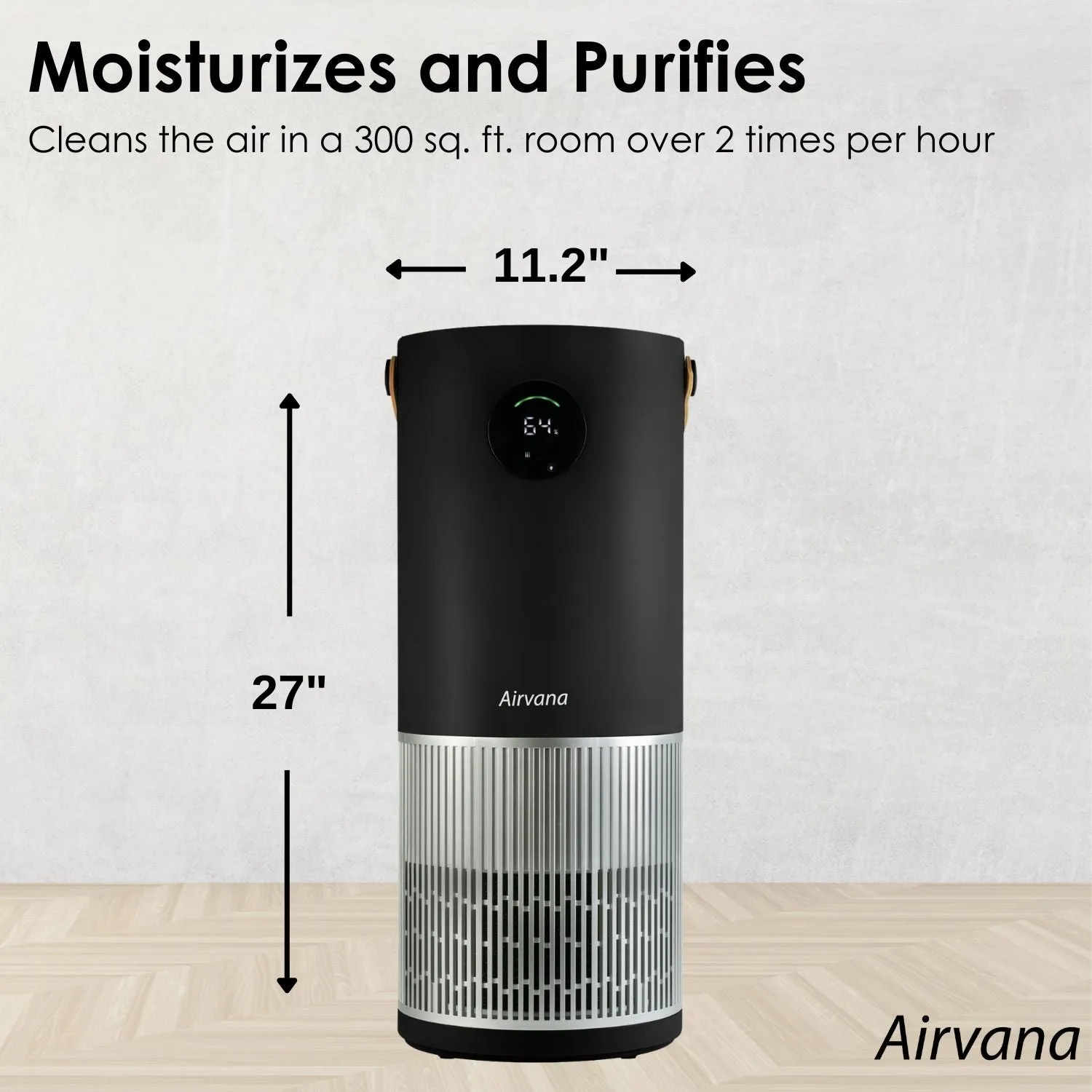 2-in-1 True HEPA Air Purifier & 1.1G Humidifier AV600APH
