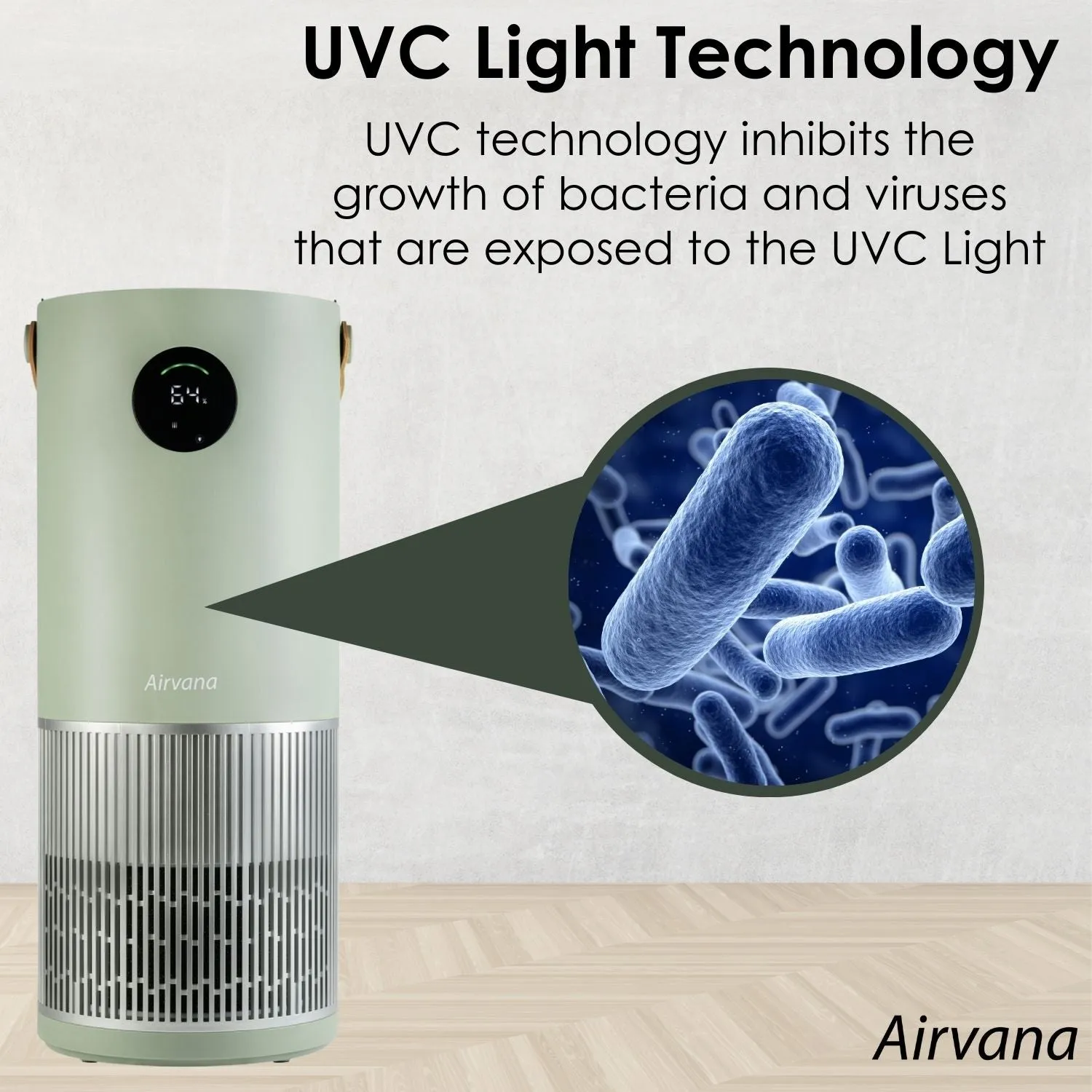 2-in-1 True HEPA Air Purifier & 1.1G Humidifier AV600APH