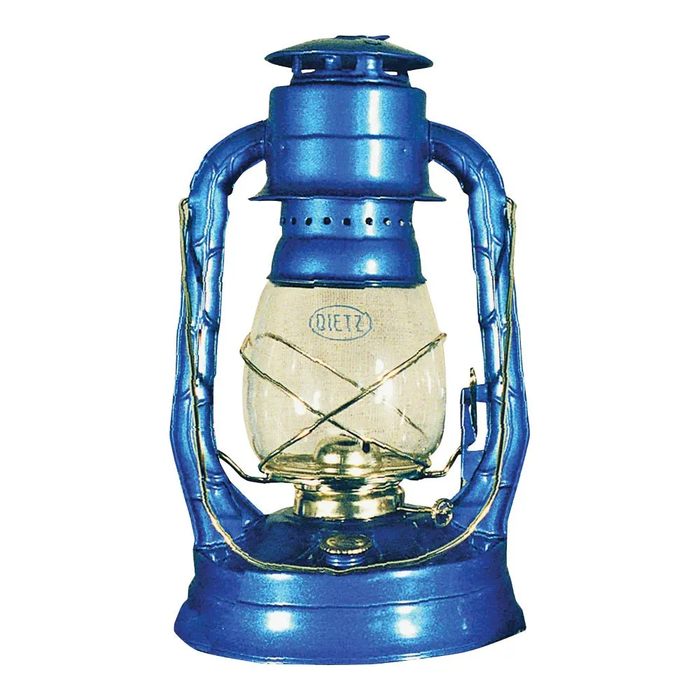 21ST CENTURY L90609 Lantern, 31 oz Capacity, 27 hr Burn Time, Blue