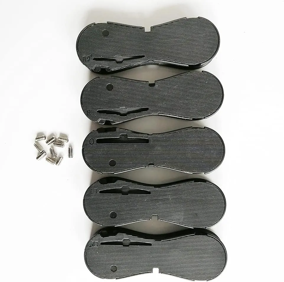 5 Boxes/Set Fusion Fin Box 1 Center   4 Side Surfboard Fins Surf Fin Plugs 0   5 Degree for FCS 2 Surfing Fin Plug (Black)