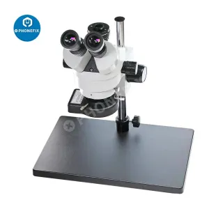 7-45x SZM45T-B1 Industrial Stereo Trinocular Microscope with Light