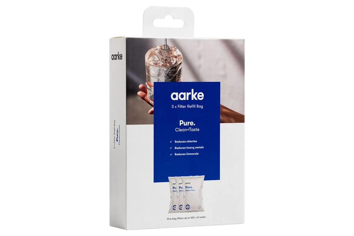 Aarke Pure Filter Granules | 3 Refill Bags