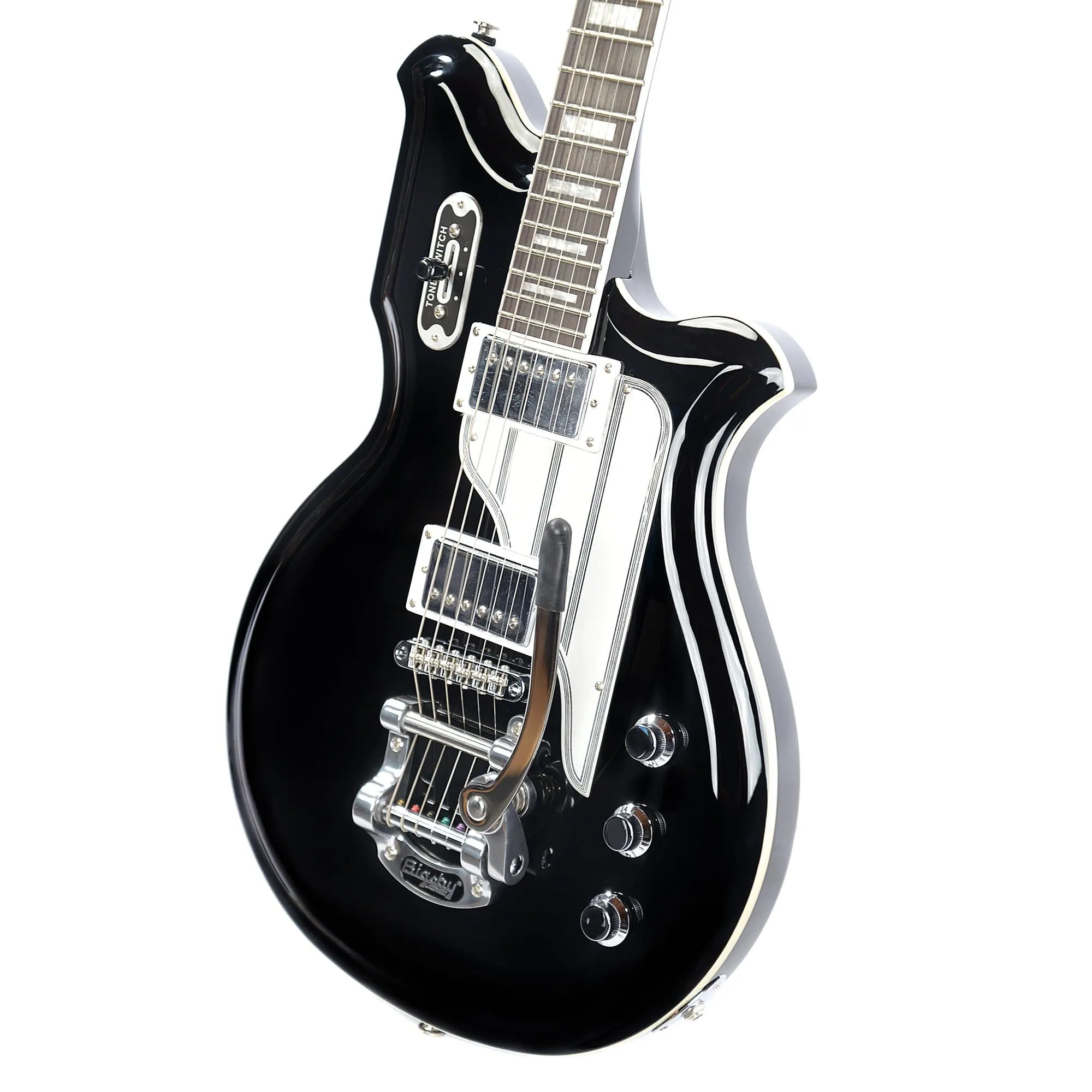 Airline Map Black w/Bigsby