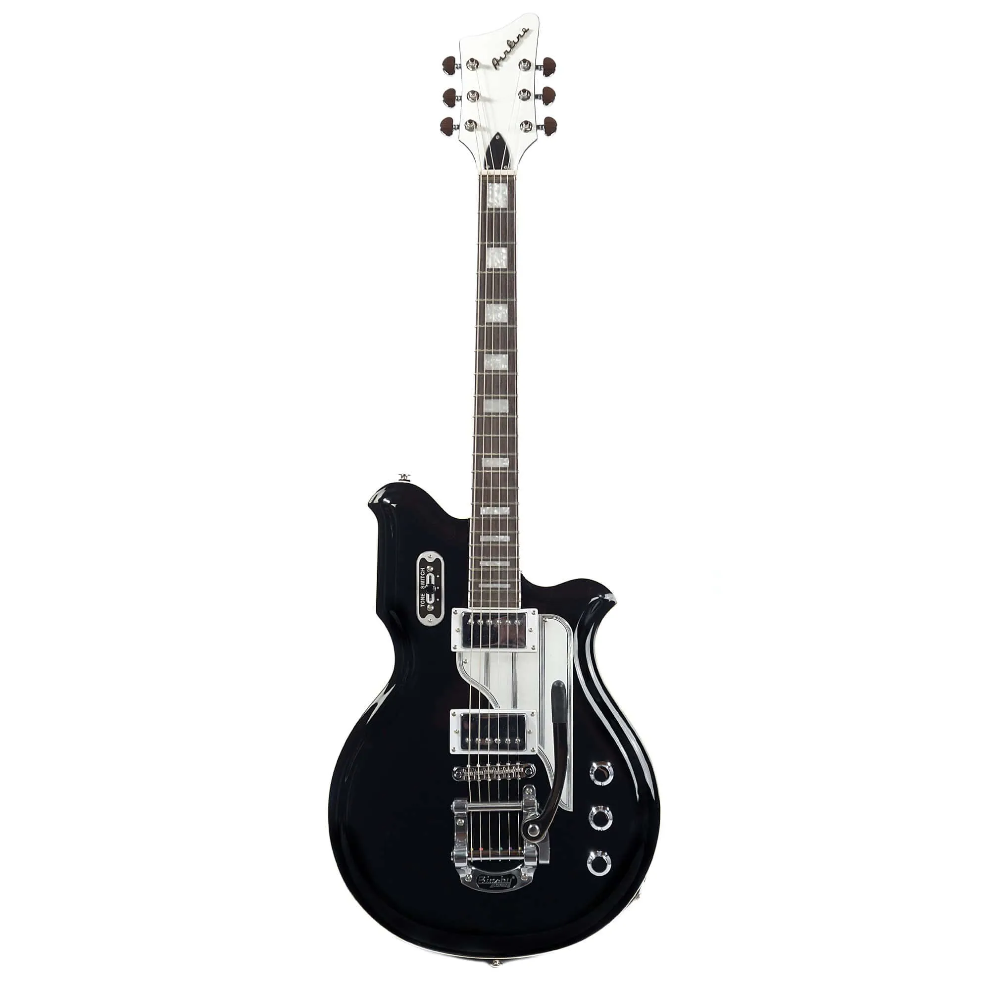 Airline Map Black w/Bigsby