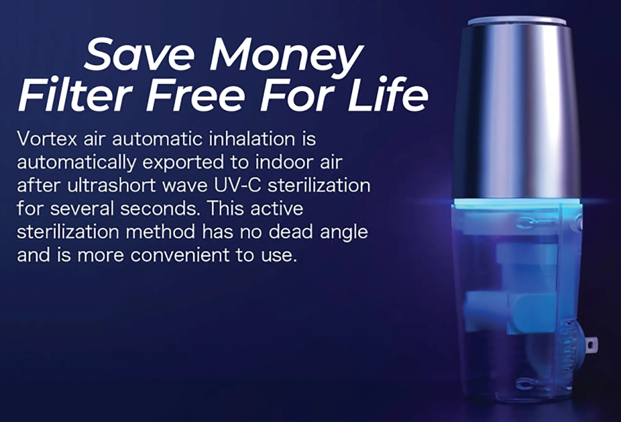 AirTherapy™ 2.0: UV Sterilization Air Purifier