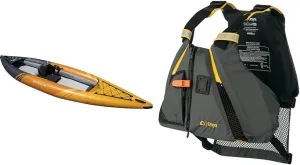 Aquaglide Deschutes 130 Inflatable Kayak, 1 Person