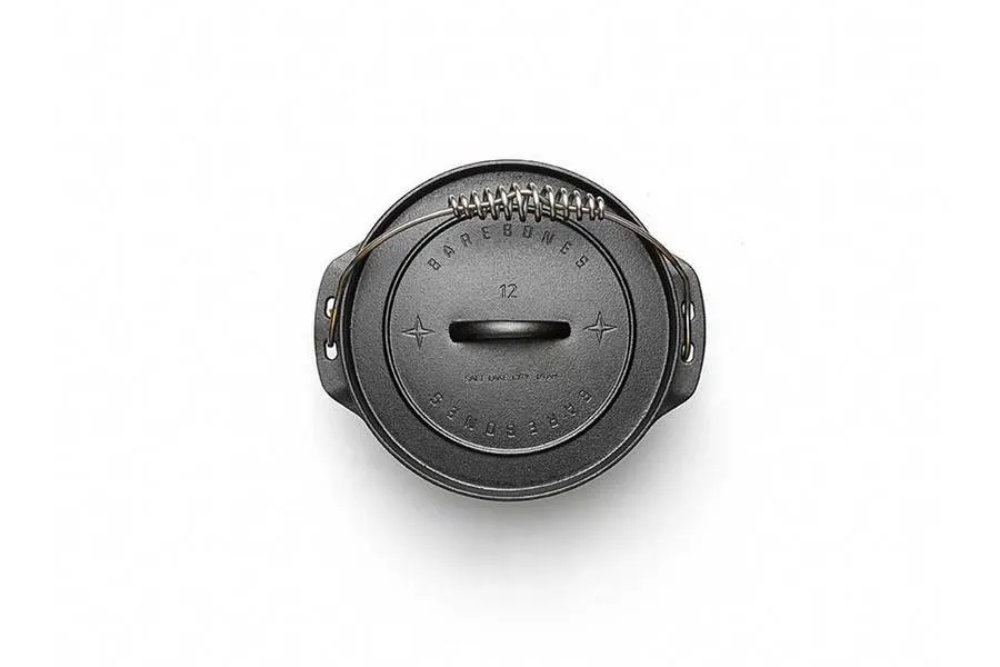 Barebones Cast Iron Dutch Oven  - 12 Inch