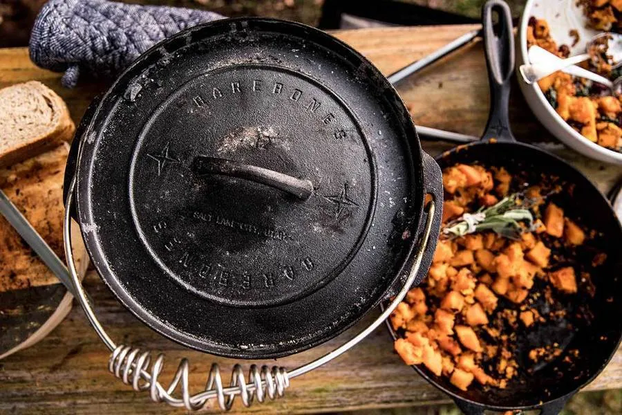 Barebones Cast Iron Dutch Oven  - 12 Inch