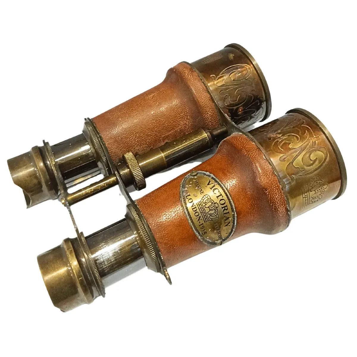 Brass Leather Binocular BB017