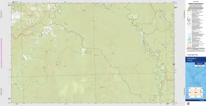 Burrumbela 8826-2N Topographic Map 1:25k