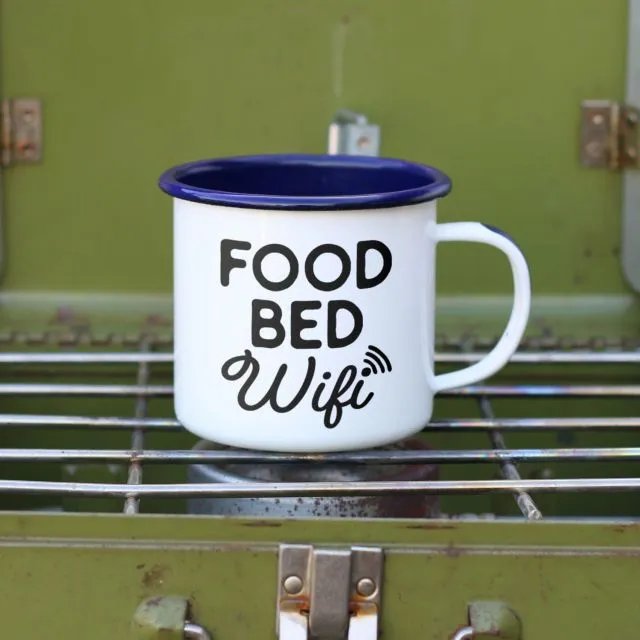 Camp Mug - Food Bed Wifi