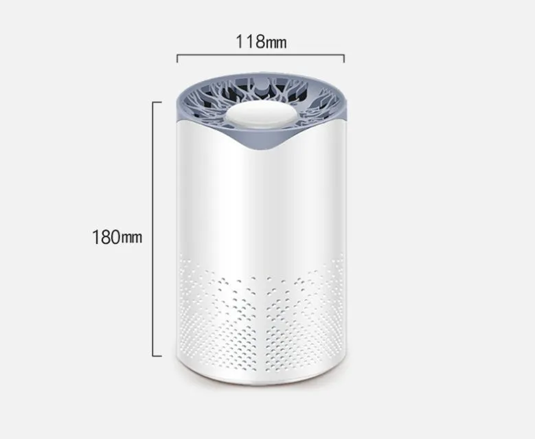Car air purifier UV sterilization and disinfection purifier