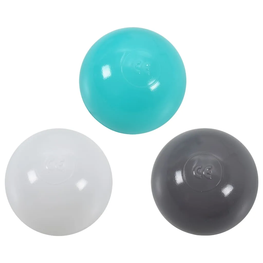 Children Play Tunnel with 250 Balls Multicolour 245 cm Polyester