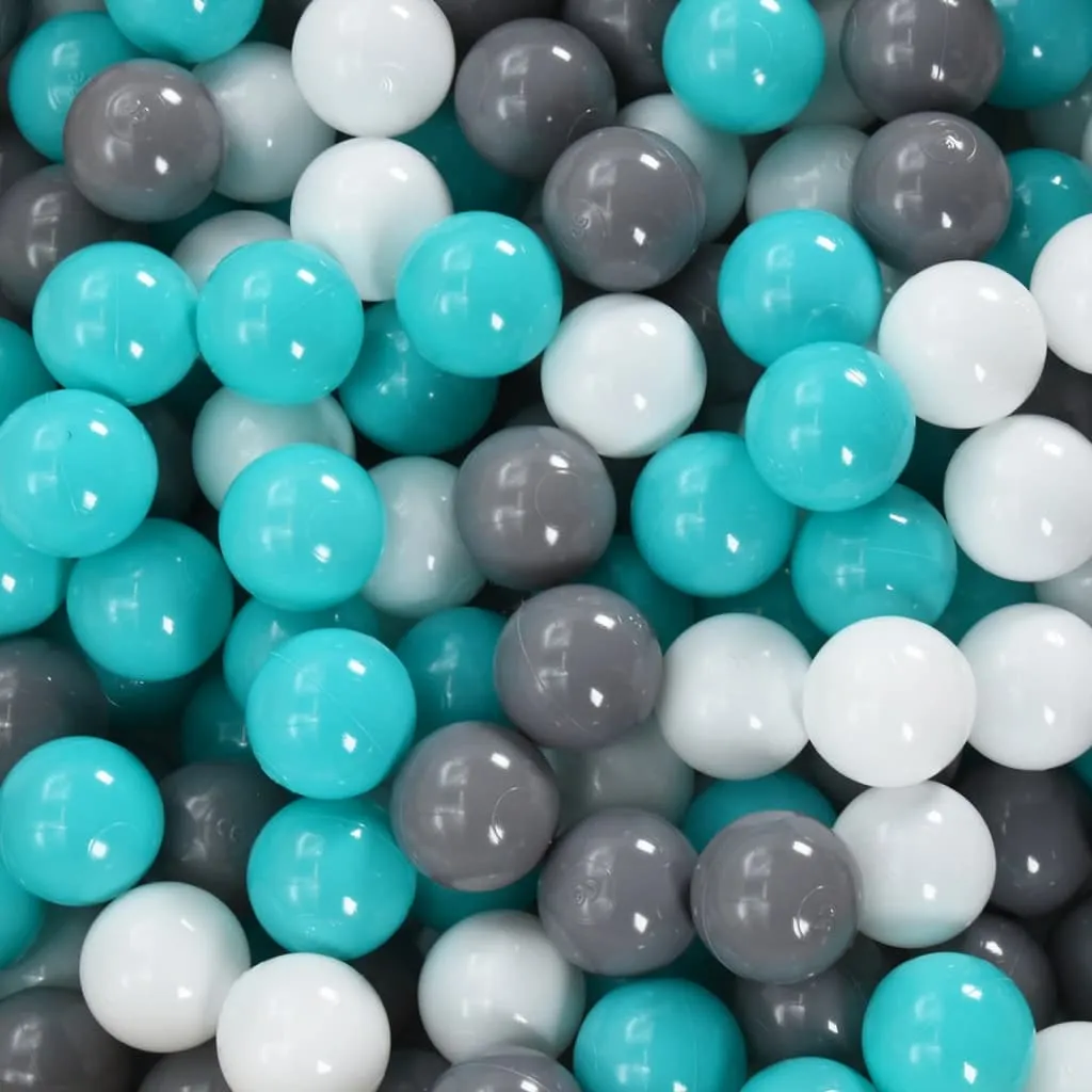Children Play Tunnel with 250 Balls Multicolour 245 cm Polyester