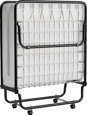 Costway Folding Bed Rollaway 75" x 31" Memory Foam Mattress Spring Loaded and Steel Frame New