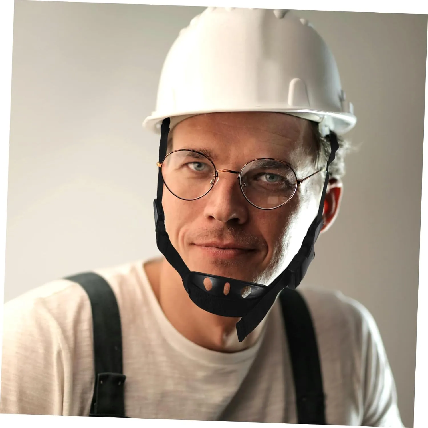 Gadpiparty Hard Hat Chin Strap Buckle Strap for Construction Worker Elastic Sturdy Random Color