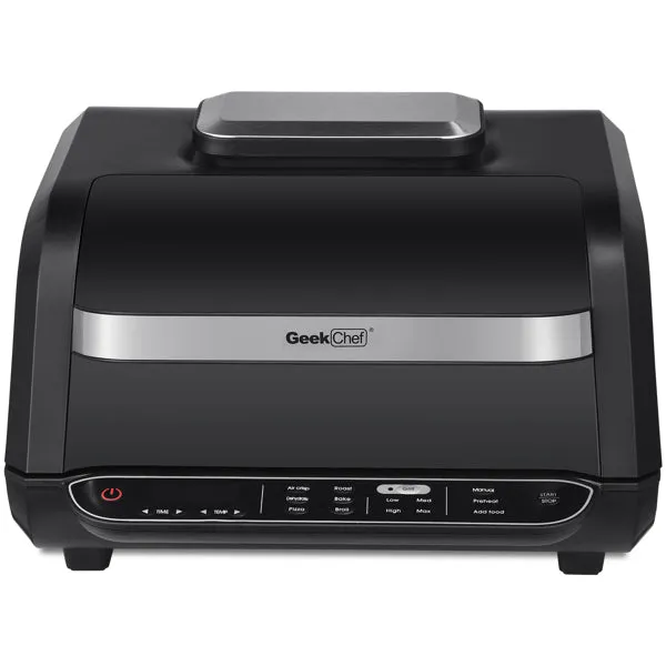 GEEK CHEF Airocook Air Fryer Smart 7-in-1 Indoor Electric Grill Family Large Capacity AirFryer