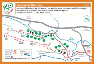 Grasmere to Helm Crag Walk