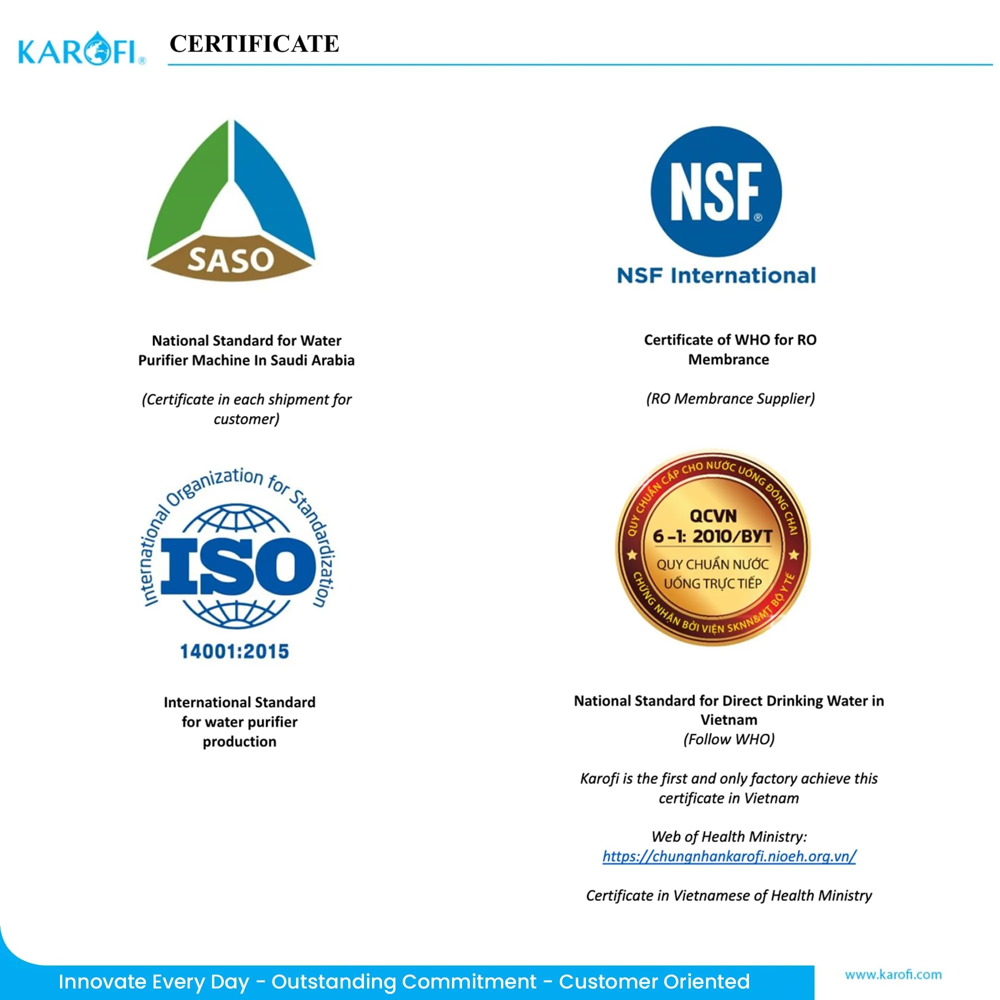 Karofi Water Dispenser & Water Purifier KAD L56 14L | Hot, Cold & Filter | 30% Energy Saving | 10 Powerful filters | India's 1st 2-in-1 Water Dispenser and Purifier | 1 Year Warranty