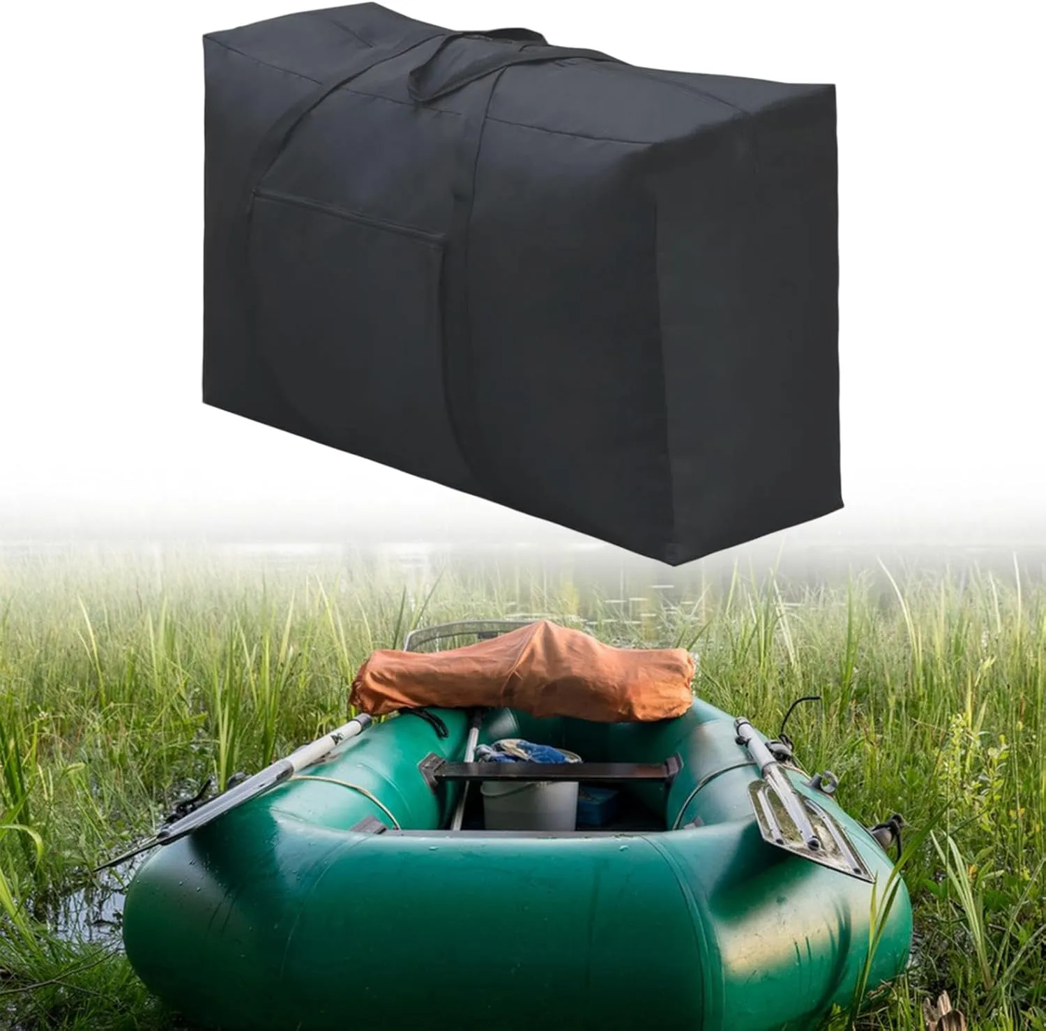 Kayak Carrying Bag Handbag Furniture Storage Waterproof Boat Accessories Storage Bag Rowing Bag for Rubber Boat Rafting