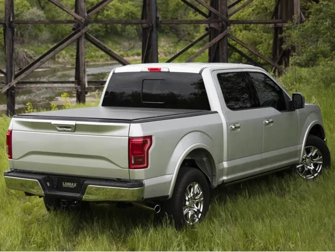 Lomax - Tri-Fold Bed Cover - 2004-2020 F150 & 2010-2020 Raptor
