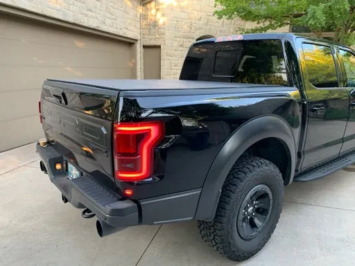 Lomax - Tri-Fold Bed Cover - 2004-2020 F150 & 2010-2020 Raptor