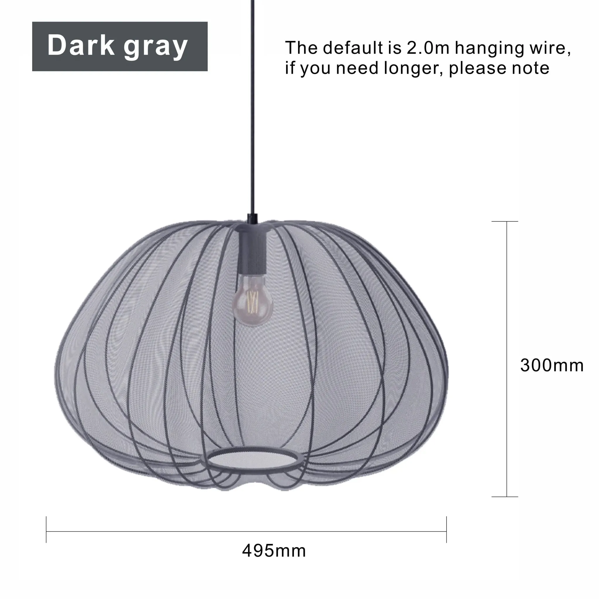 Modern Nordic Chandelier Lantern