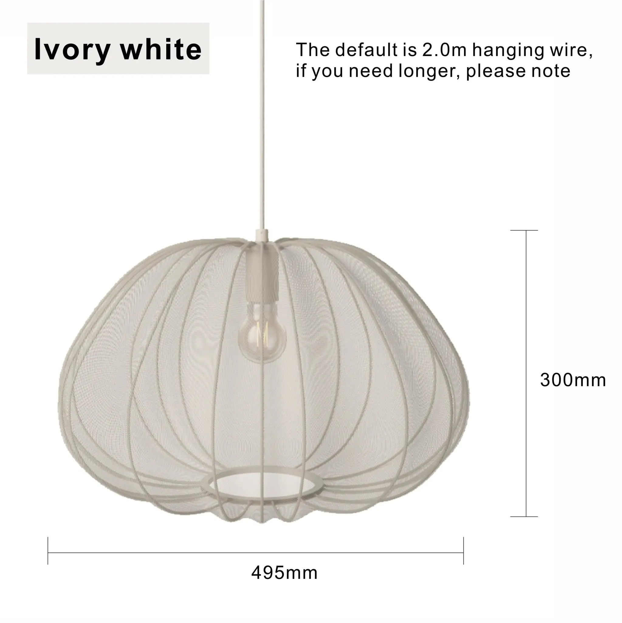 Modern Nordic Chandelier Lantern