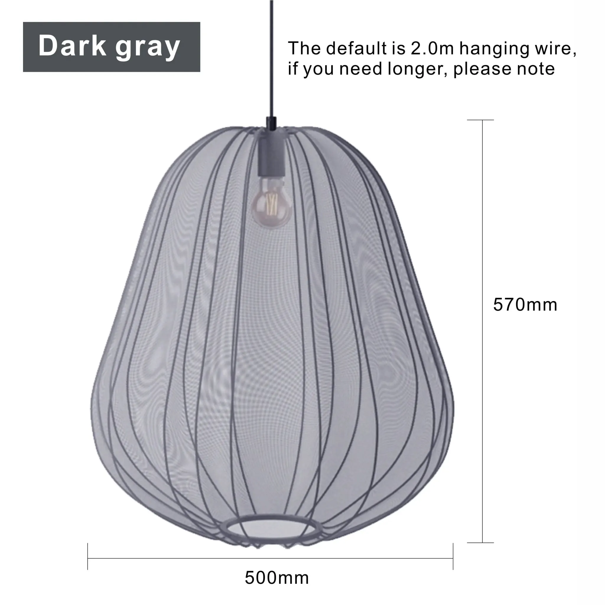 Modern Nordic Chandelier Lantern