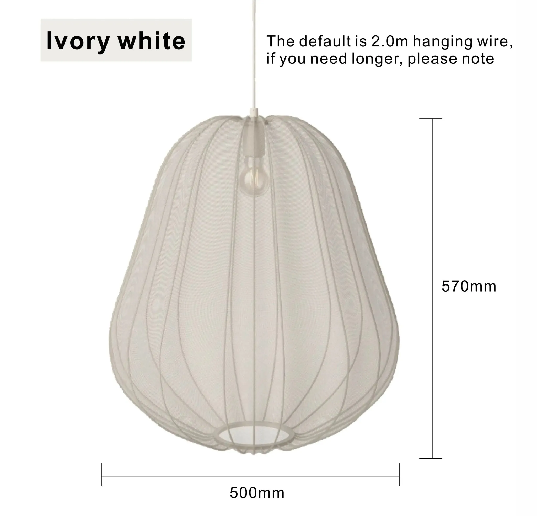 Modern Nordic Chandelier Lantern