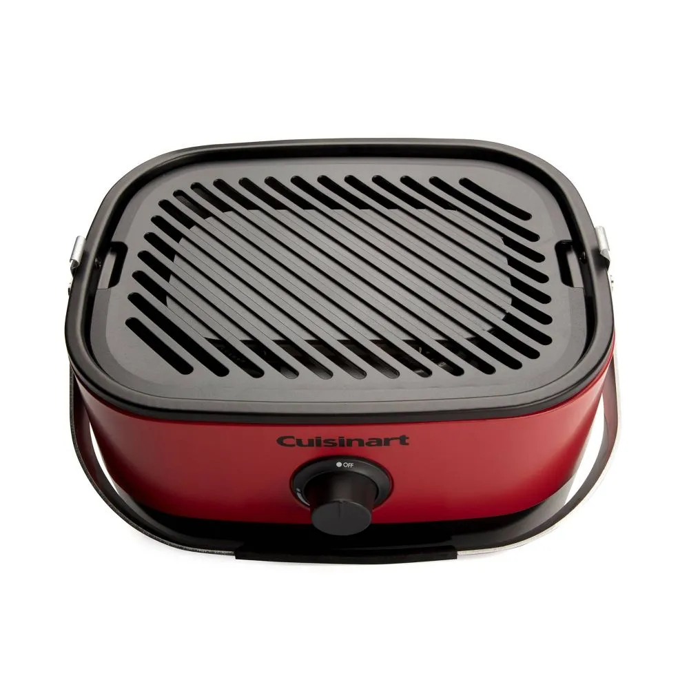 New - Cuisinart 1-Burner Venture Portable Gas Grill CGG-750 Red