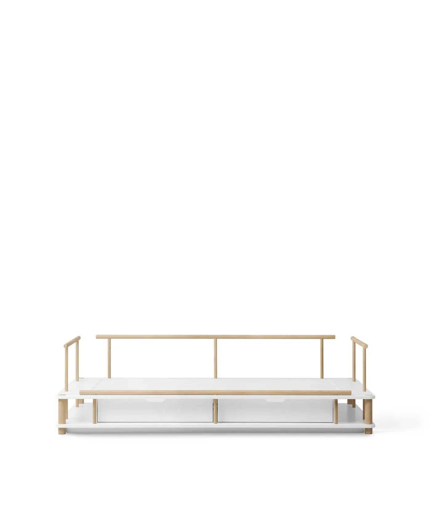 Oliver, Camp Day Bed, White/Oak