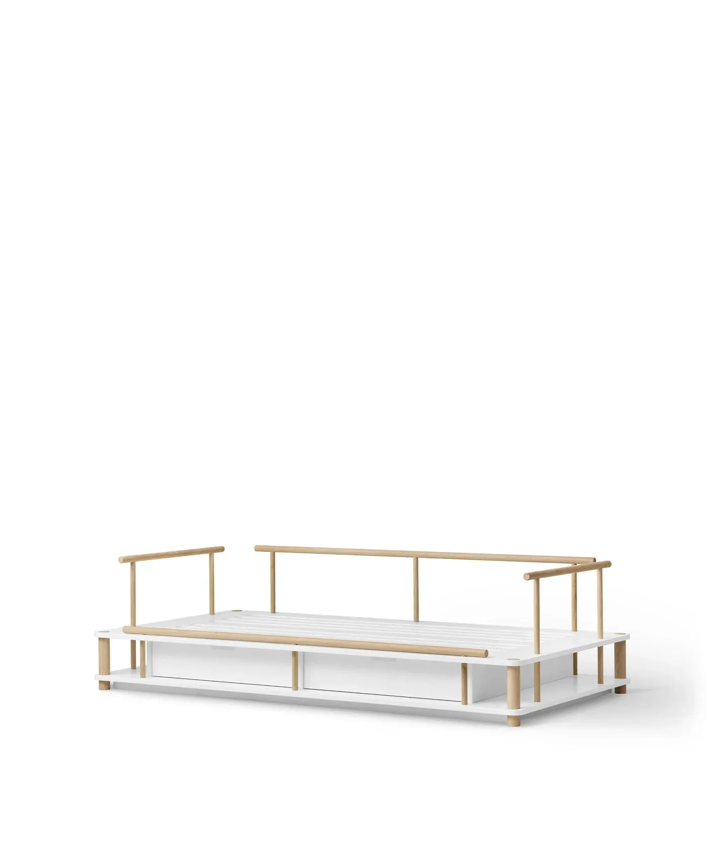 Oliver, Camp Day Bed, White/Oak
