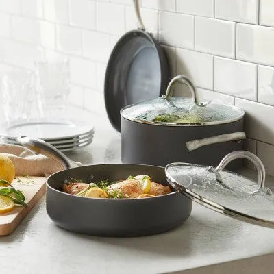 Open Box - GreenPan Madison 12pc Hard Anodized Ceramic Non-Stick Cookware Set