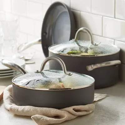 Open Box - GreenPan Madison 12pc Hard Anodized Ceramic Non-Stick Cookware Set