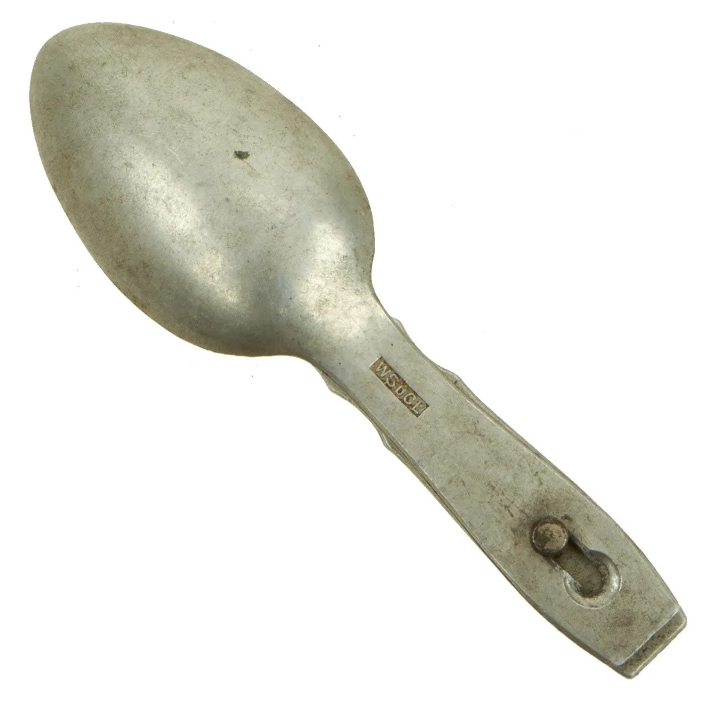 Original German Pre-WWII Kochgeschirr M31 Aluminum Mess Kit dated 1936 with Utensils - RZM Marked