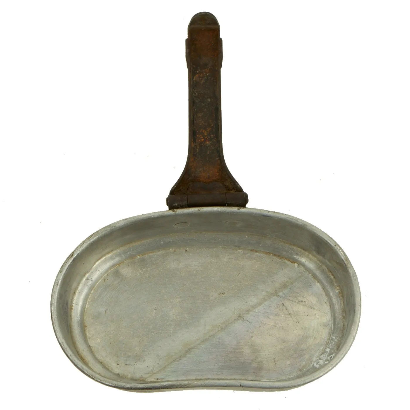 Original German Pre-WWII Kochgeschirr M31 Aluminum Mess Kit dated 1936 with Utensils - RZM Marked