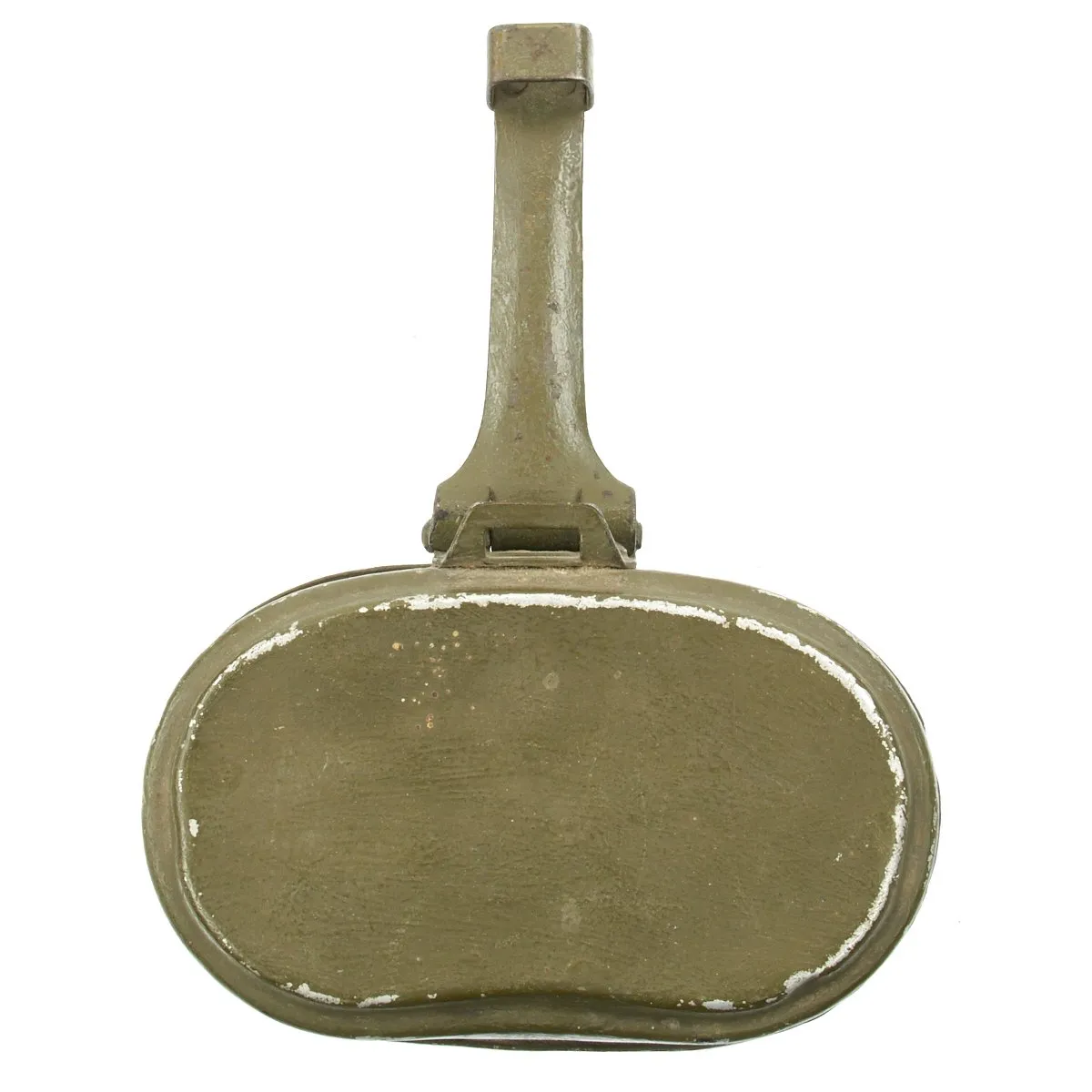 Original German WWII M-31 Aluminum Mess Tin Decorated by German P.O.W. Nikolaus Werth