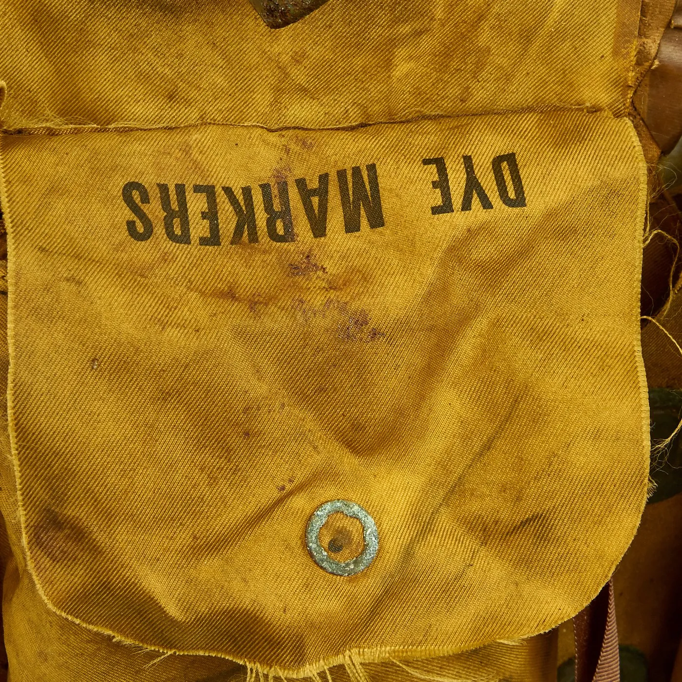 Original U.S. Cold War USAF Pilot 1956 Dated Bauer Mark 2 Survival Vest Type Life Preserver