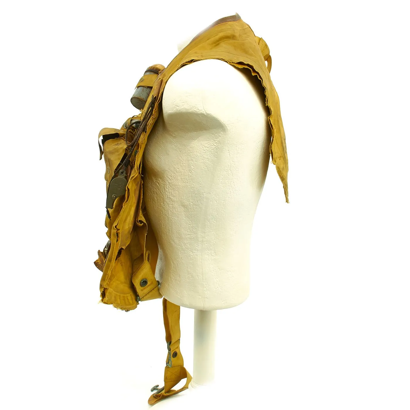 Original U.S. Cold War USAF Pilot 1956 Dated Bauer Mark 2 Survival Vest Type Life Preserver