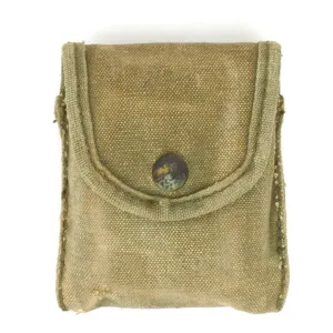 Original U.S. Vietnam Era M1956 First Aid Case and Compass Pouch