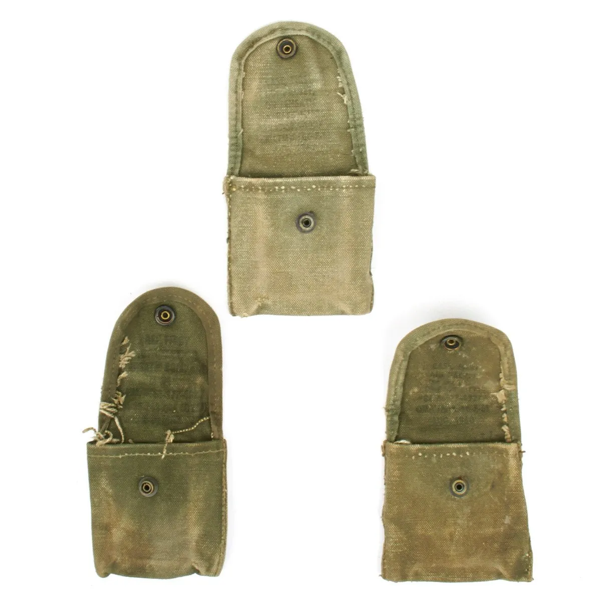 Original U.S. Vietnam Era M1956 First Aid Case and Compass Pouch