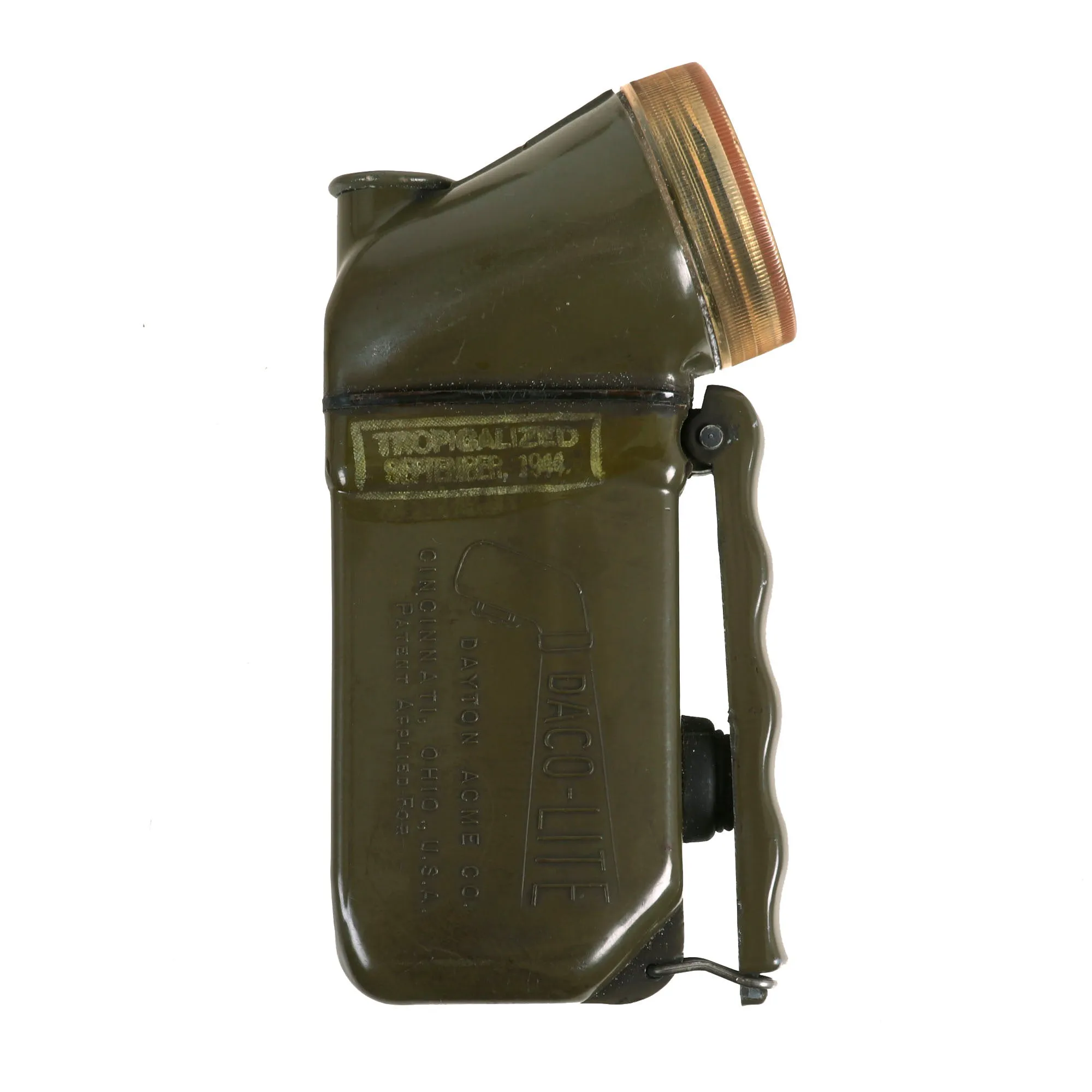 Original U.S. WWII Army Air Forces Emergency Lifeboat Survival Kit with Knives, Flashlight, Signal Mirror, Compasses - Unissued