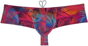 OROCOJUCO Mens Swimwear Skimpy Briefs Bikini Brazilian Cut Surf Shorts Board Cheeky Swim Trunks