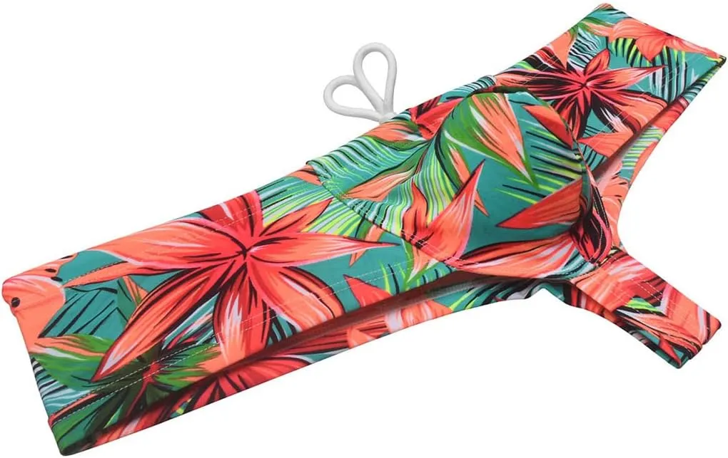 OROCOJUCO Mens Swimwear Skimpy Briefs Bikini Brazilian Cut Surf Shorts Board Cheeky Swim Trunks