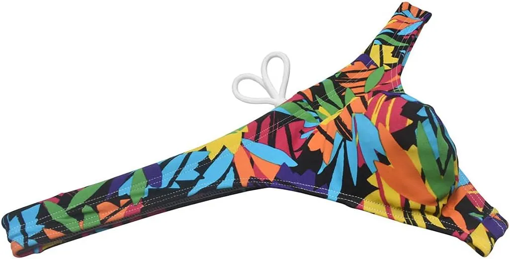 OROCOJUCO Sexy Men's Swim Thong Bikini Swimwear Board Surf Short Trunks Contour Pouch Tangas Swimsuit