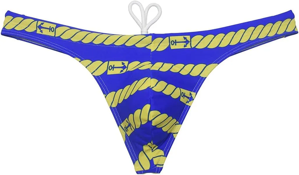 OROCOJUCO Sexy Men's Swim Thong Bikini Swimwear Board Surf Short Trunks Contour Pouch Tangas Swimsuit