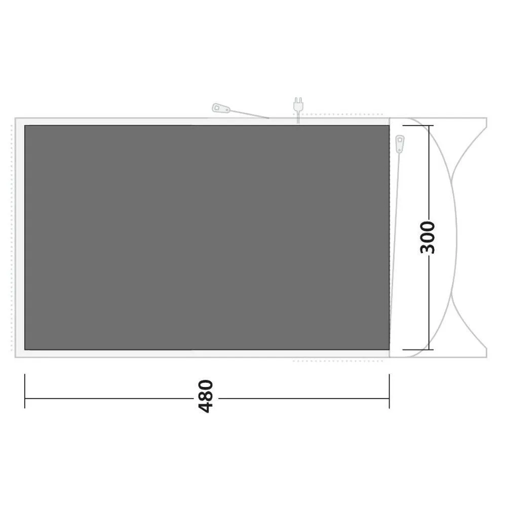 Outwell Footprint Greenwood 5 - 480cm x 300cm